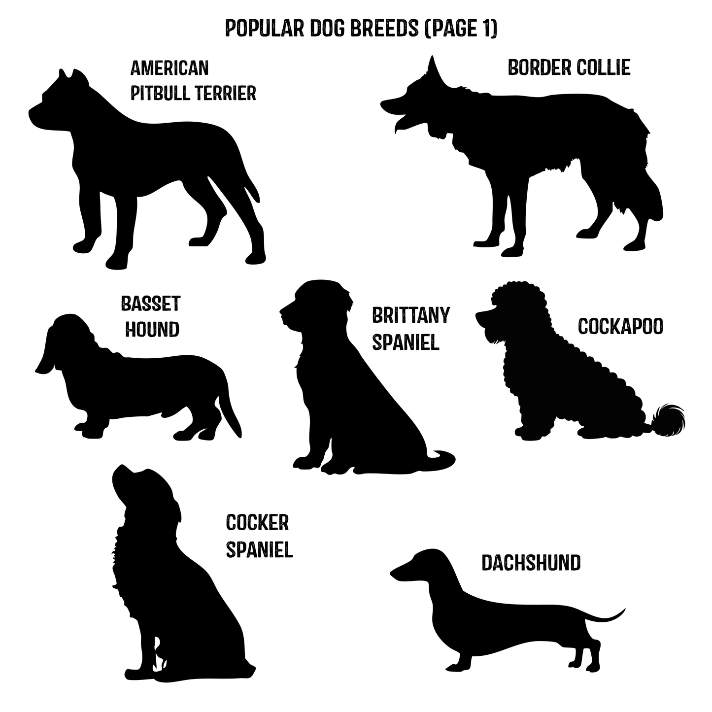 Personalised Pet Silhouette and Name Christmas Decoration