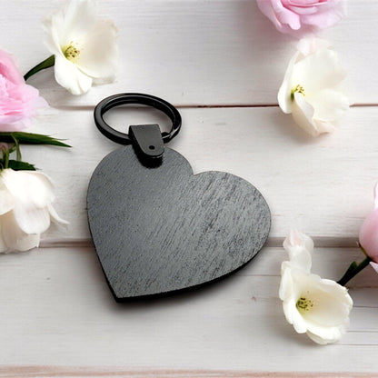 Key Chain Laser Cut and Engraved Gift for Mum - Choice of 3 - Plant Mum | Best Mum | Lovely Mum